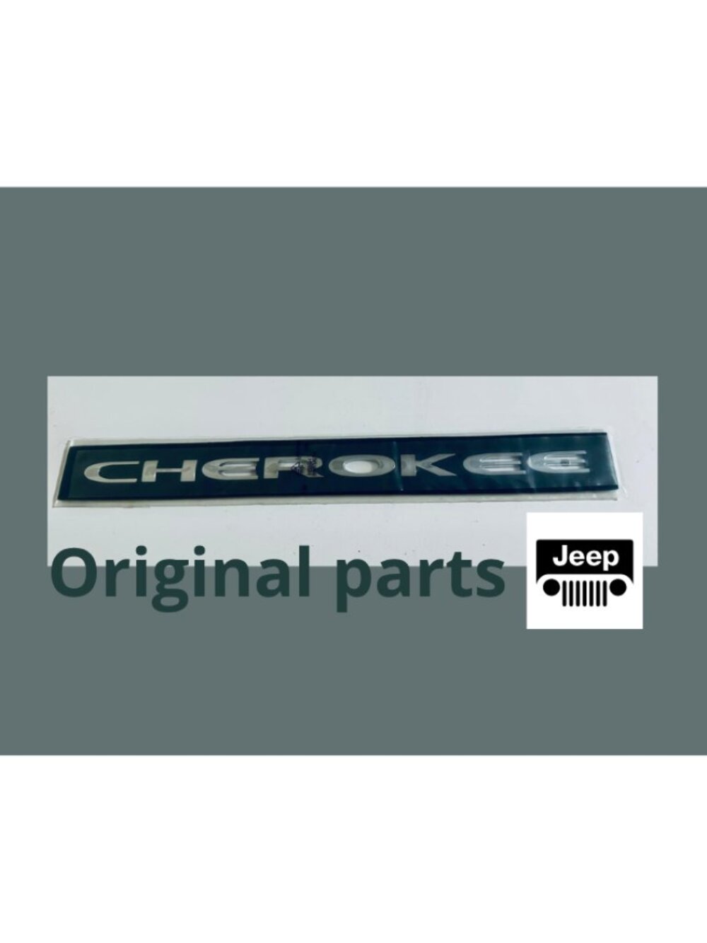 CHEROKEE Door Emblem Overlay Decal Set | Fits 2014–2025 Jeep Cherokee